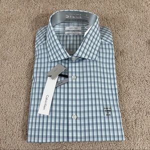 Calvin klein slim fit x large dress shirt